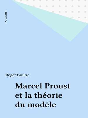 cover image of Marcel Proust et la théorie du modèle